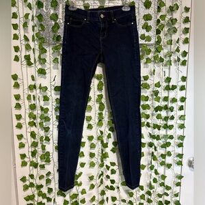 White House Black Market Navy Skinny Jeans